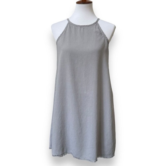 Anthropologie Dresses & Skirts - ANTHROPOLOGIE Dress CLOTH & STONE BELLA DAHL Midi Lined Rayon Gray Size X Small